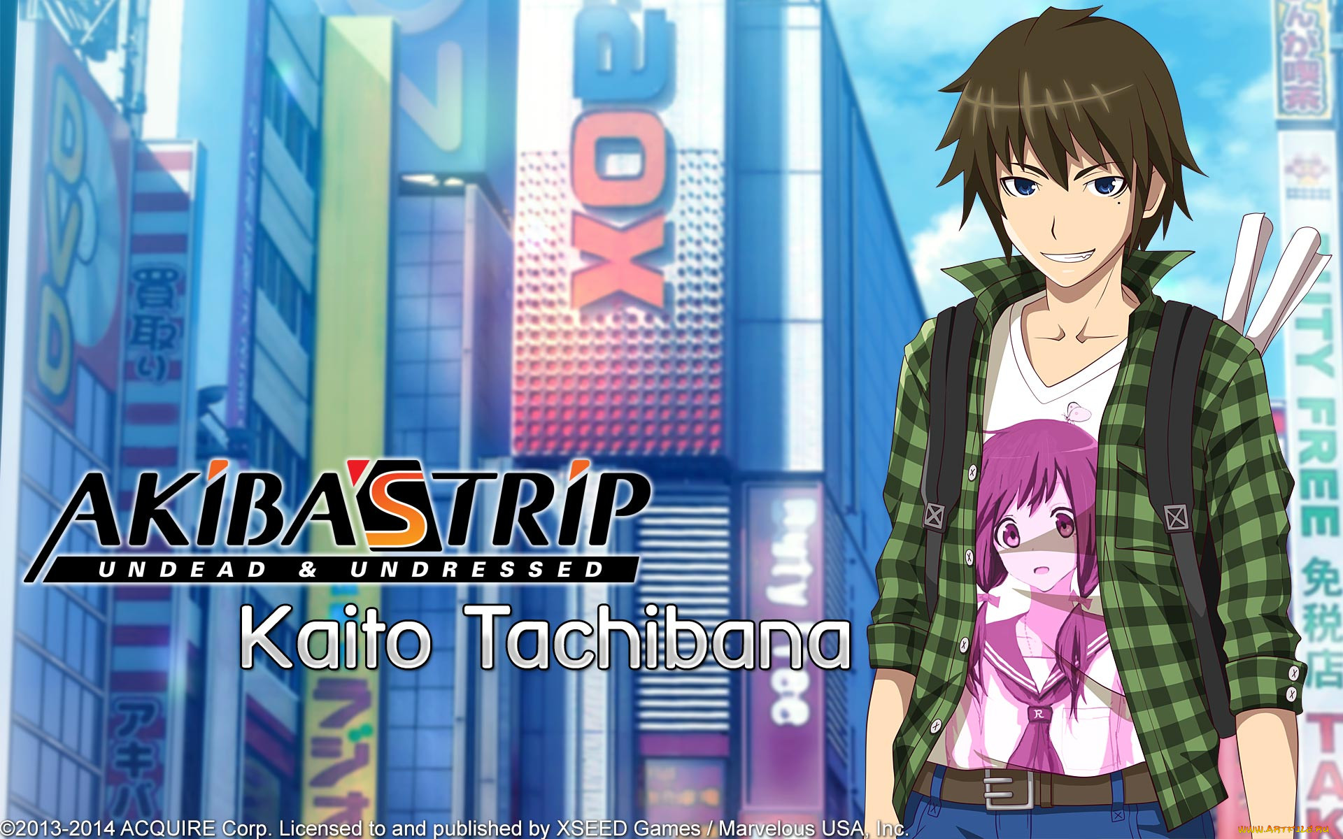 Akiba's trip игра. Akiba's trip: Undead & undressed.